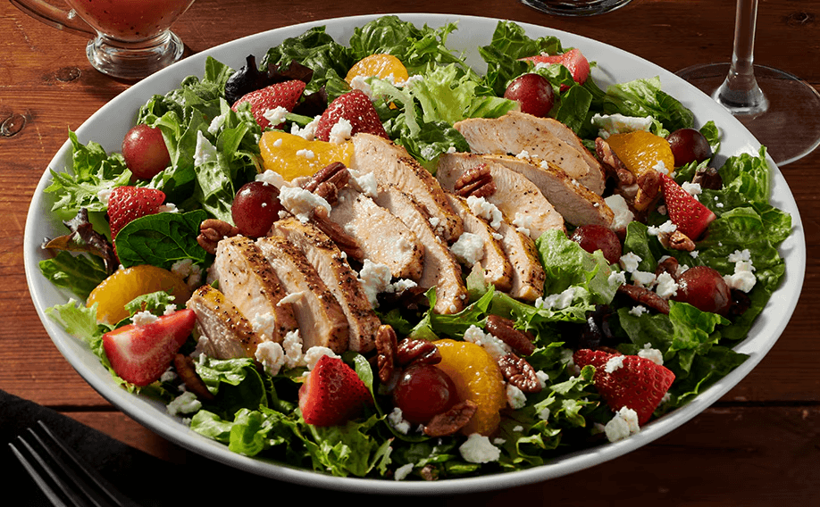 Grilled Chicken & Strawberry Salad