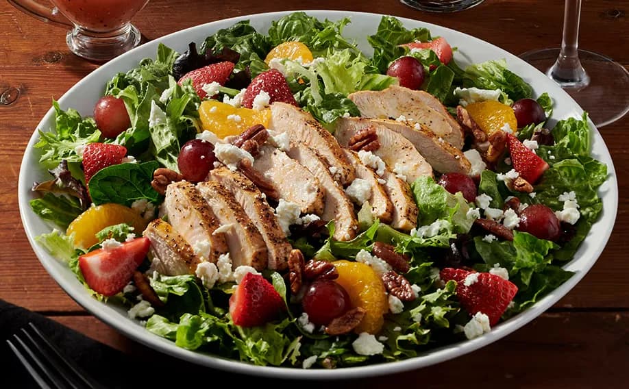 Grilled Chicken & Strawberry Salad - Entrée Salads Grilled Chicken & Strawberry Salad - Entrée Salads on LongHorn Steakhouse menu