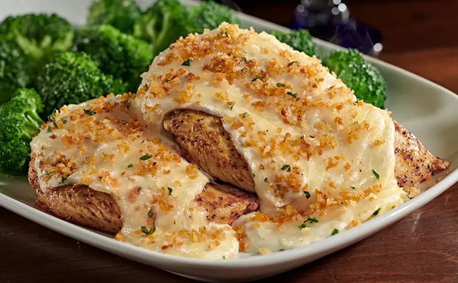 LongHorn Parmesan Crusted Chicken (Copycat Recipe)