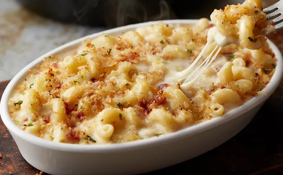 Steakhouse Mac & Cheese (Copycat Recipe)