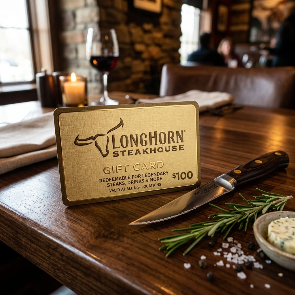 LongHorn Steakhouse Gift Card Balance & My Rewards Login