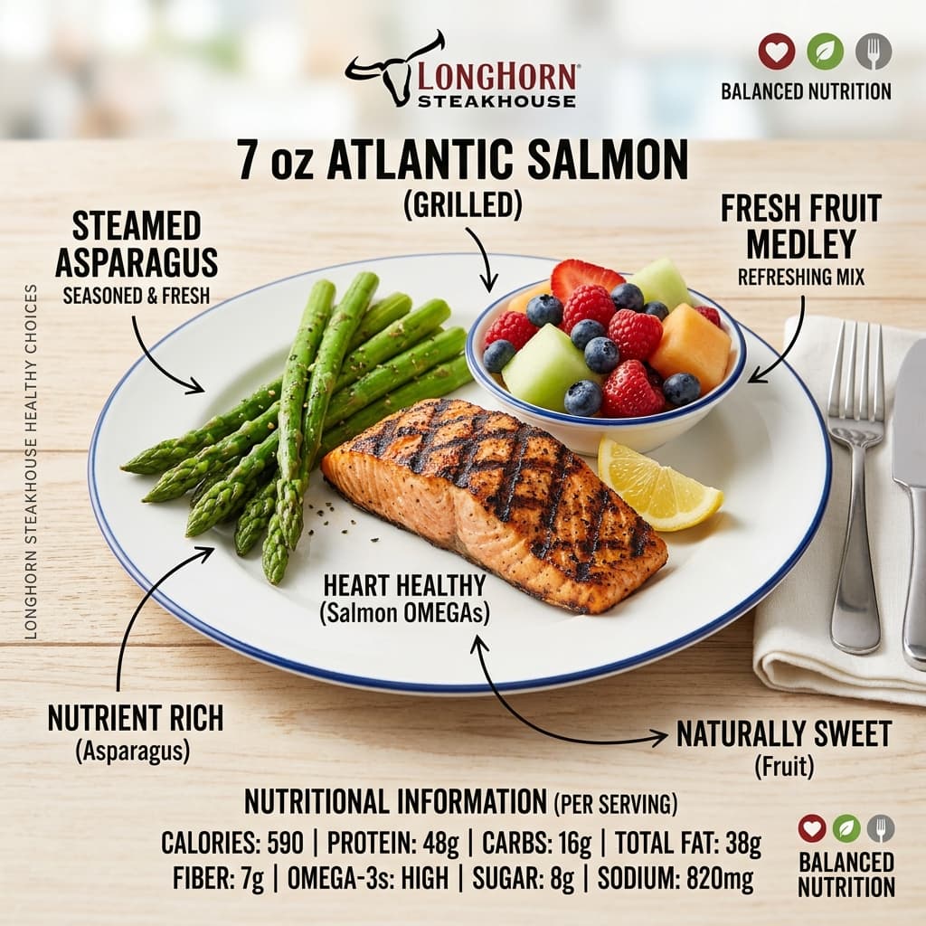 Nutritional Information & Calories for LongHorn Steakhouse 2026