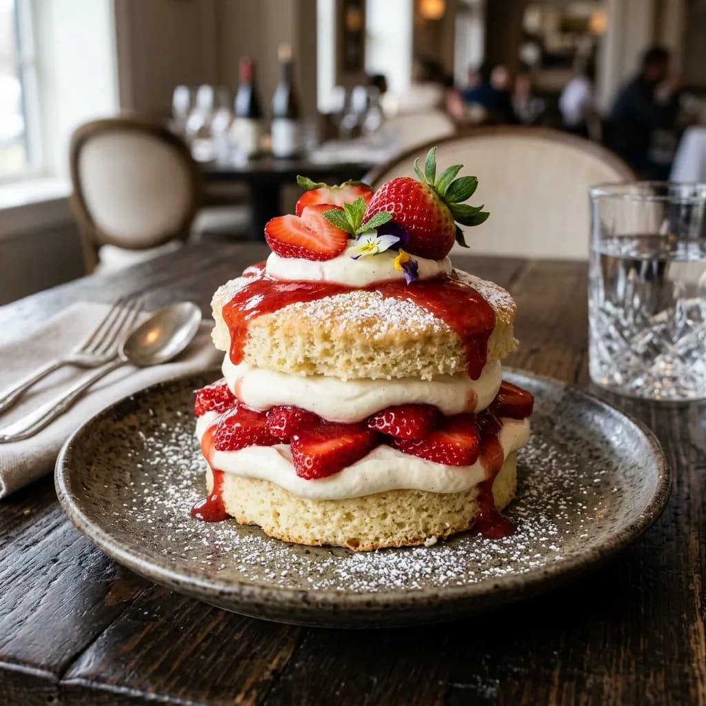 Strawberries & Cream Shortcake - Desserts Strawberries & Cream Shortcake - Desserts on LongHorn Steakhouse menu
